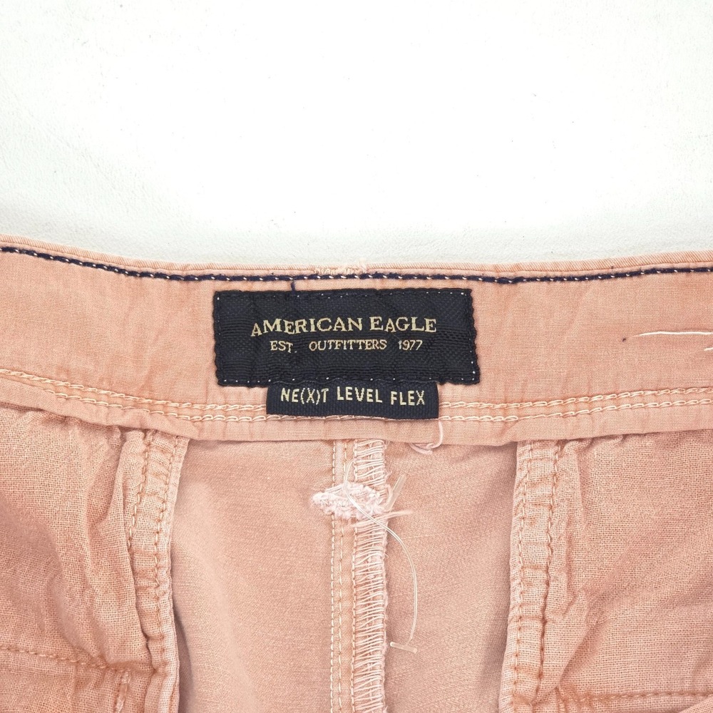 American Eagle Outfitters Classic Fit Chino Shorts Mens 31 Beach Summer Vacation - Picture 6 of 16